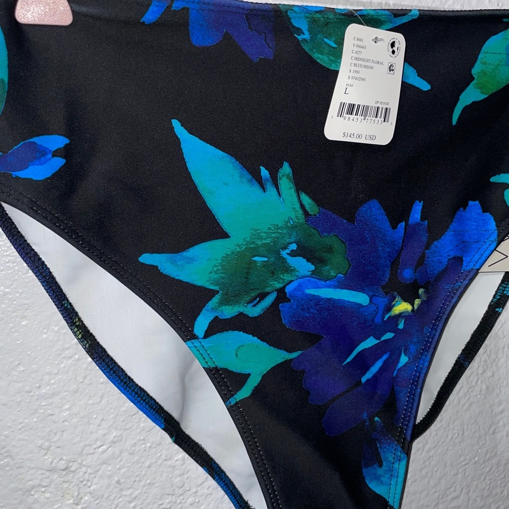 Free People X WATKSIN Belle surf swim bikini top and bottoms set size L NWT - Picture 14 of 16